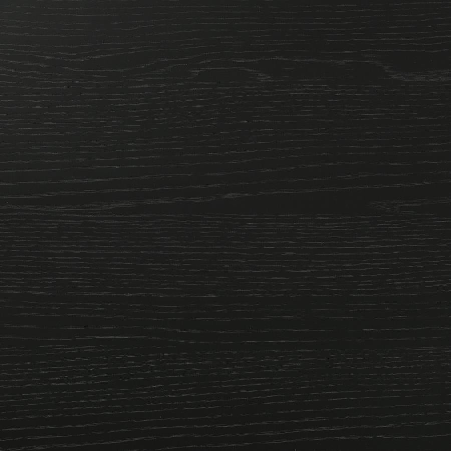 Appleton Rectangular 59-inch Dining Table Washed Black, 110281