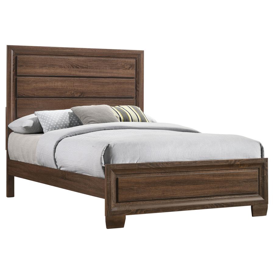 QUEEN BED FRAME, DRESSER, MIRROR AND I NIGHT STAND, 205321Q-S4