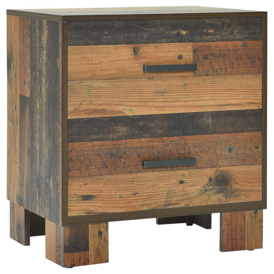 Sidney 5-piece Queen Bedroom Set Rustic Pine, 223141Q-S5