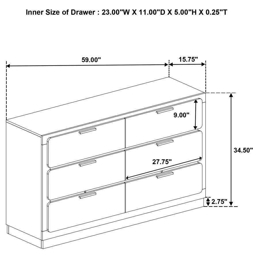 Queen bed frame, dresser, mirror and 1 night stand, 224781Q-S4