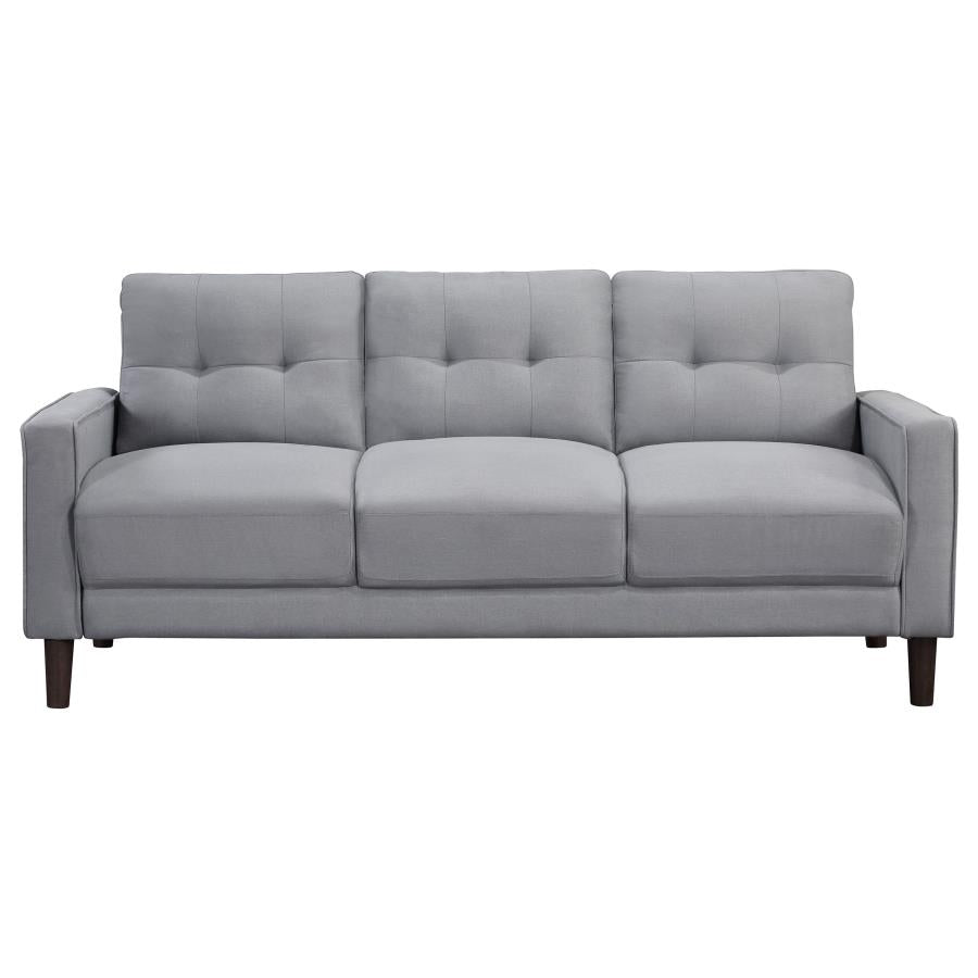 Bowen Upholstered Track Arm Tufted Sofa Beige, 506781