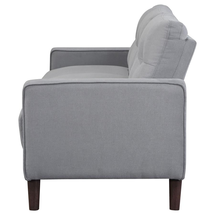 Bowen Upholstered Track Arm Tufted Sofa Beige, 506781