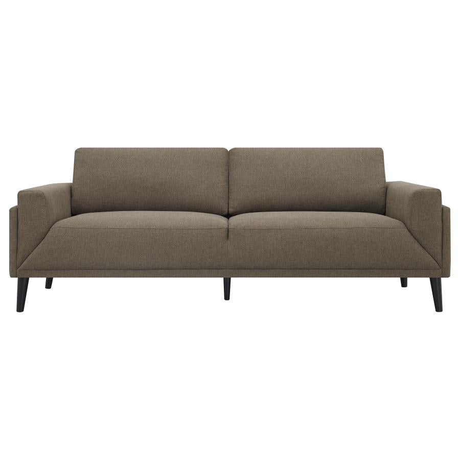 Rilynn Upholstered Track Arm Sofa Brown, 509521