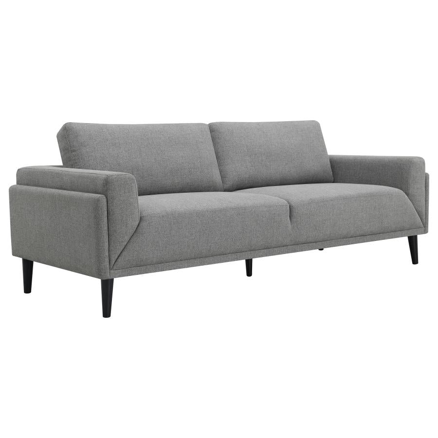Rilynn Upholstered Track Arm Sofa Brown, 509524