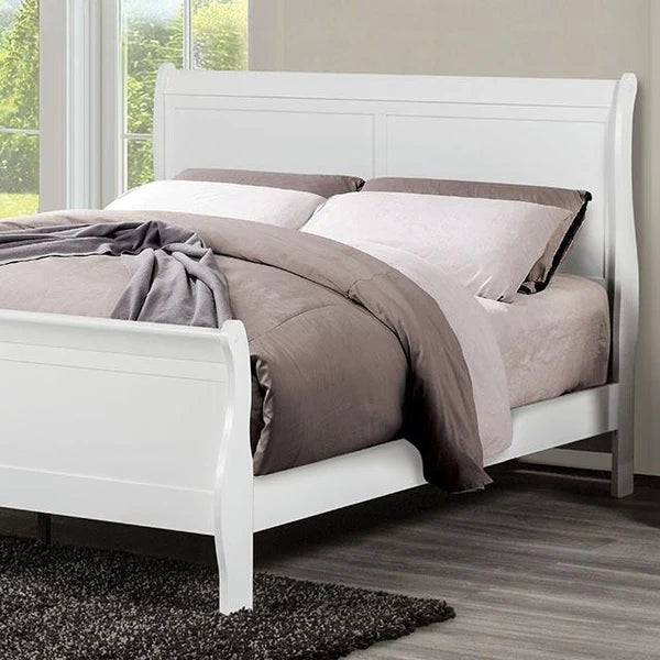 LOUIS PHILIPPE, BED FRAME WHITE, FM7866GY