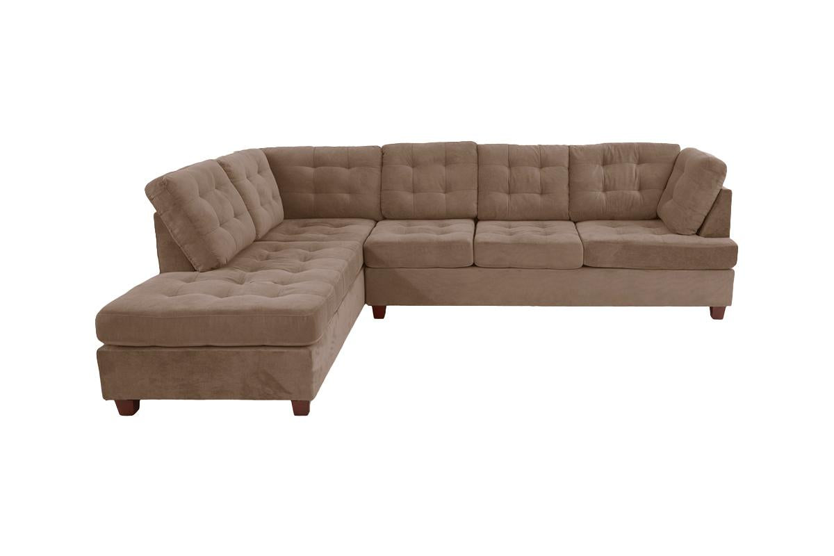 REVERSIBLE SECTIONAL TRUFFLE (OTTOMAN SOLD SEPARATELY), F7140