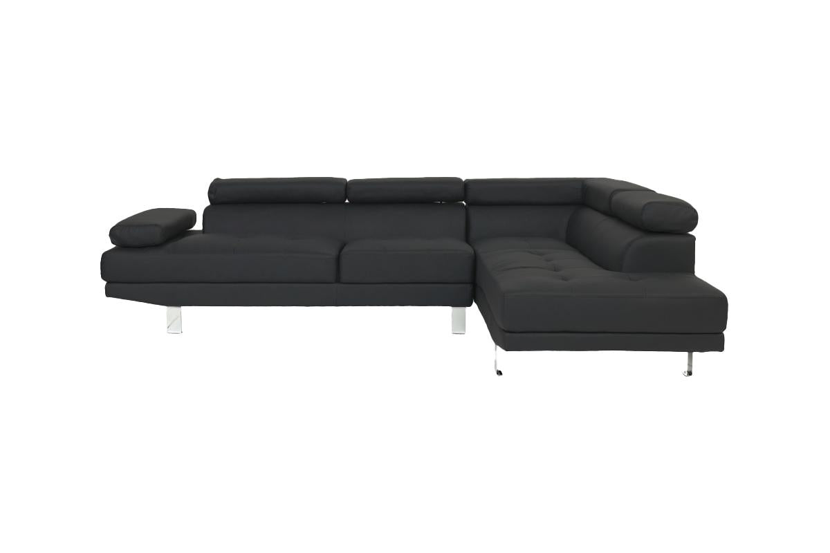 SECTIONAL FAUX LEATHER, F7310