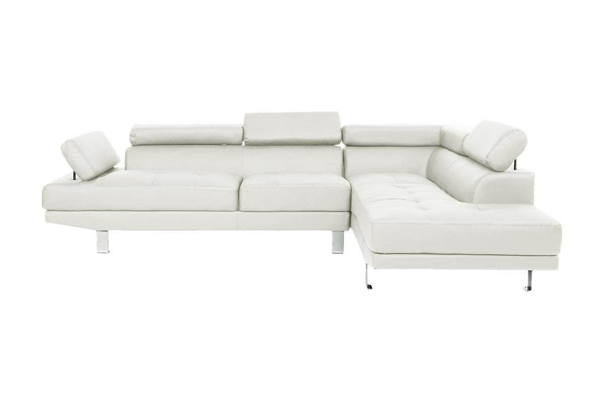 SECTIONAL FAUX LEATHER, F7320