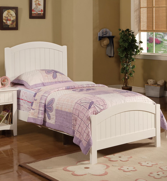 POUNDEX TWIN BED WHITE  F9049T