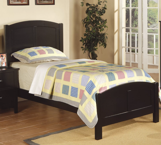 POUNDEX TWIN BED BLACK  F9208T