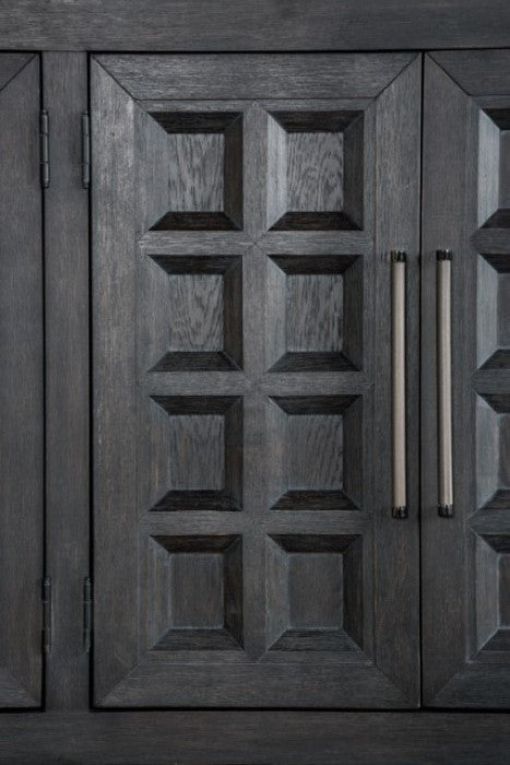 HATTON CROSS, BLACK WEATHERED CABINET, FM39011BK-SV