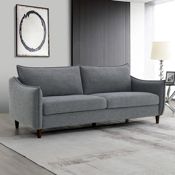 VERMON, 2 PIECES SOFA SET GRAY, FM61004GY