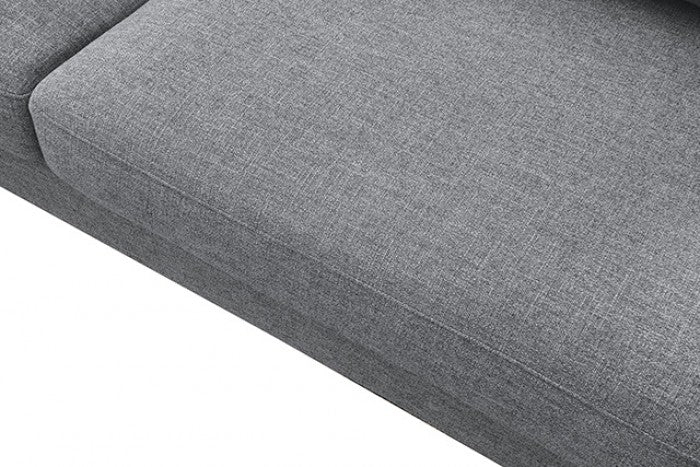 VERMON, 2 PIECES SOFA SET GRAY, FM61004GY