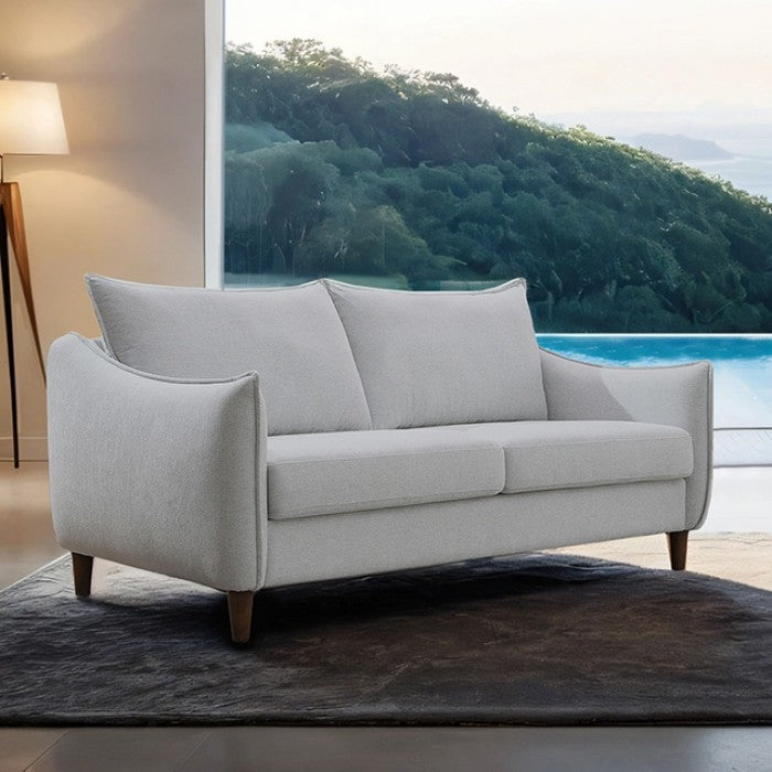 VERMON, 2 PIECES SOFA SET LIGHT GRAY, FM61004LG