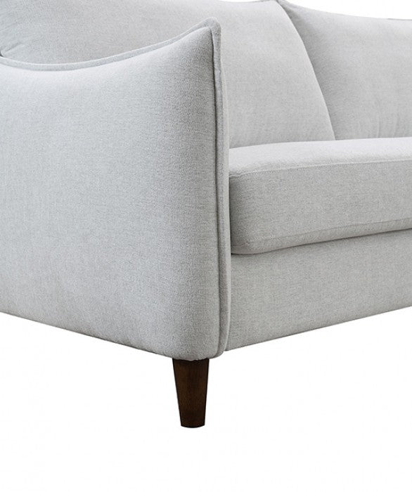 VERMON, 2 PIECES SOFA SET LIGHT GRAY, FM61004LG
