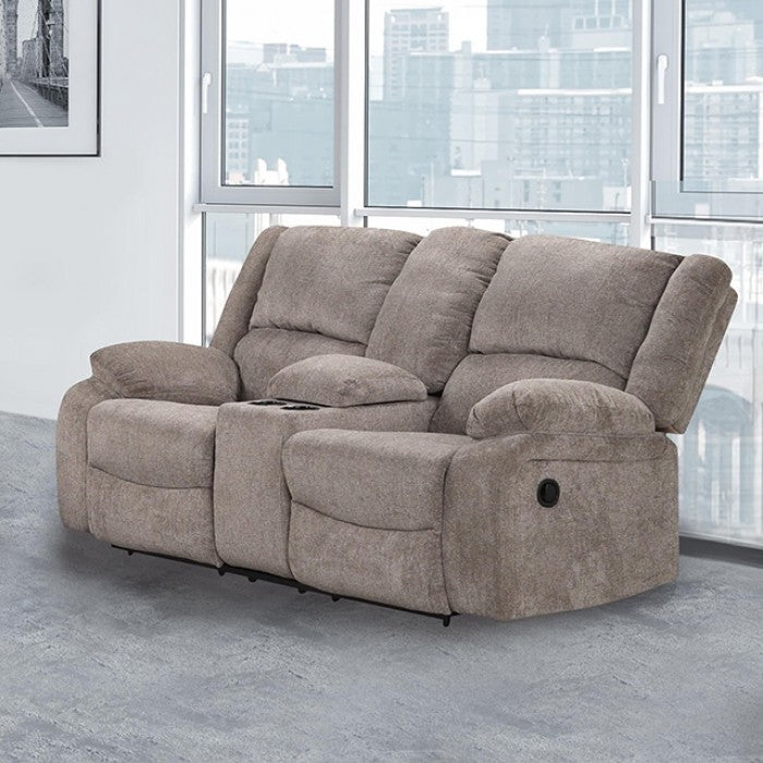 COSIMO, MANUAL MOTION SOFA SET MOCHA, NX6003GY