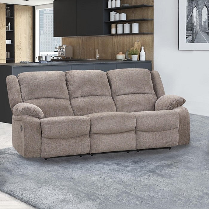 COSIMO, MANUAL MOTION SOFA SET MOCHA, NX6003GY