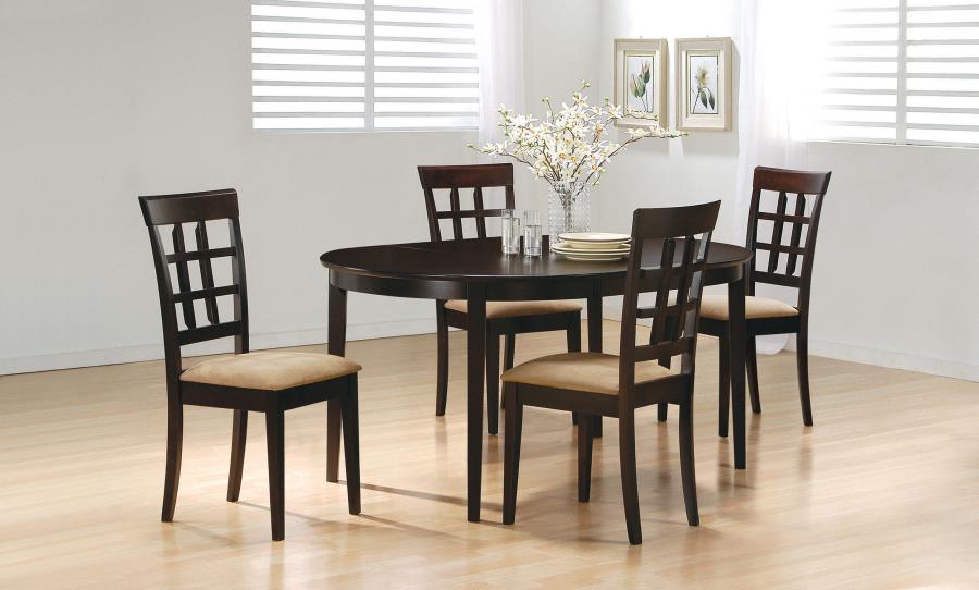 COASTER, GABRIEL CAPPUCCINO DINING SET , 100770