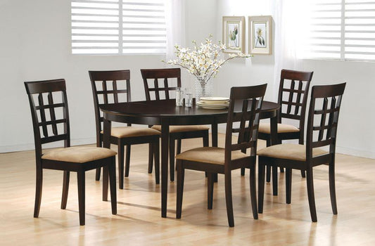 COASTER, GABRIEL CAPPUCCINO DINING SET , 100770
