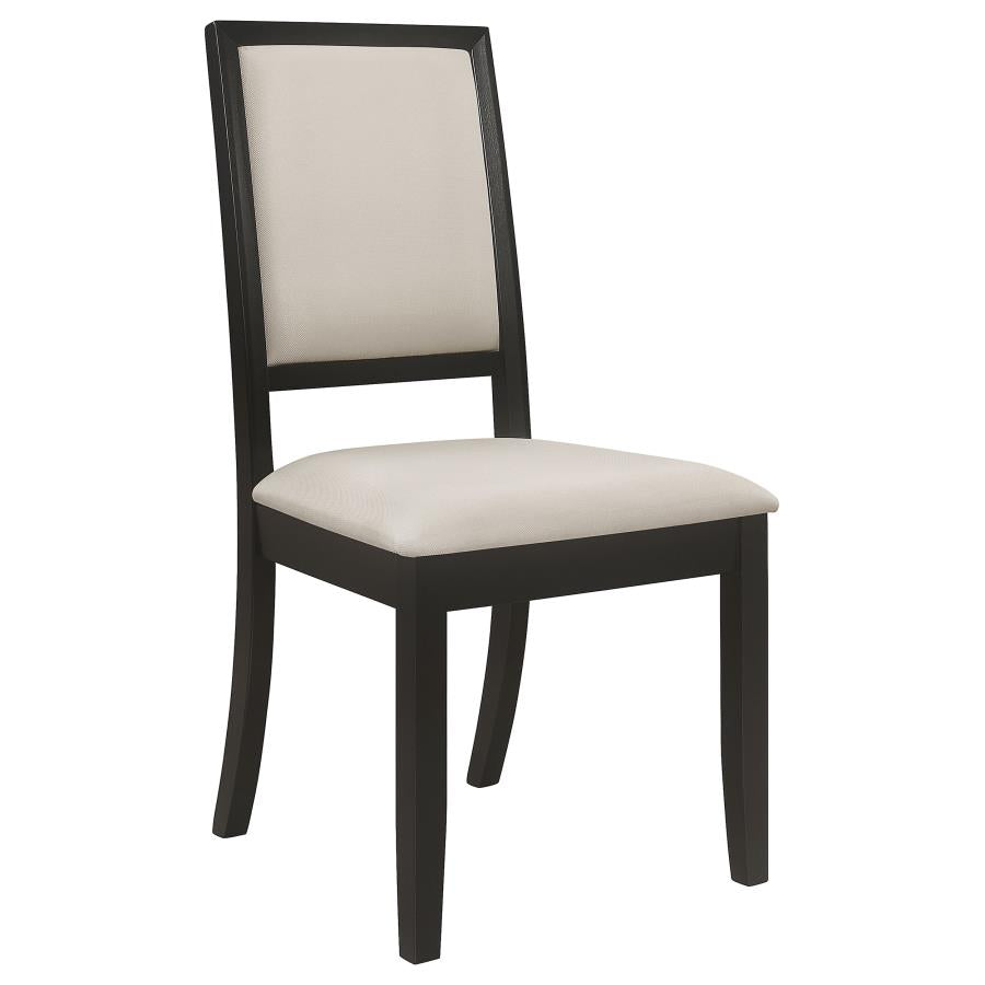COASTER, LOUISE BLACK DINING SET , 101561-S7