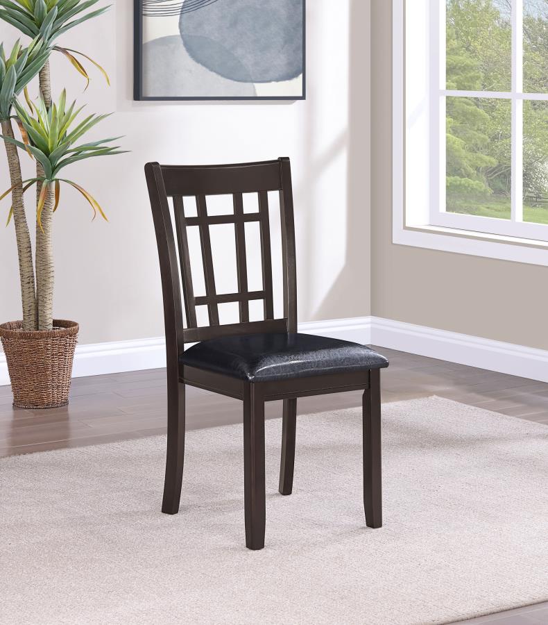 COASTER, SET OF 2 SIDE CHAIRS, 102672