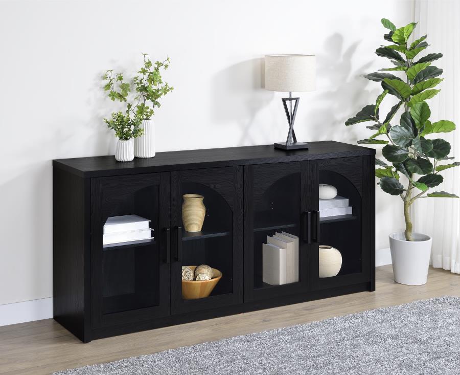 COASTER, BLACK BUFFET STORAGE , 103895