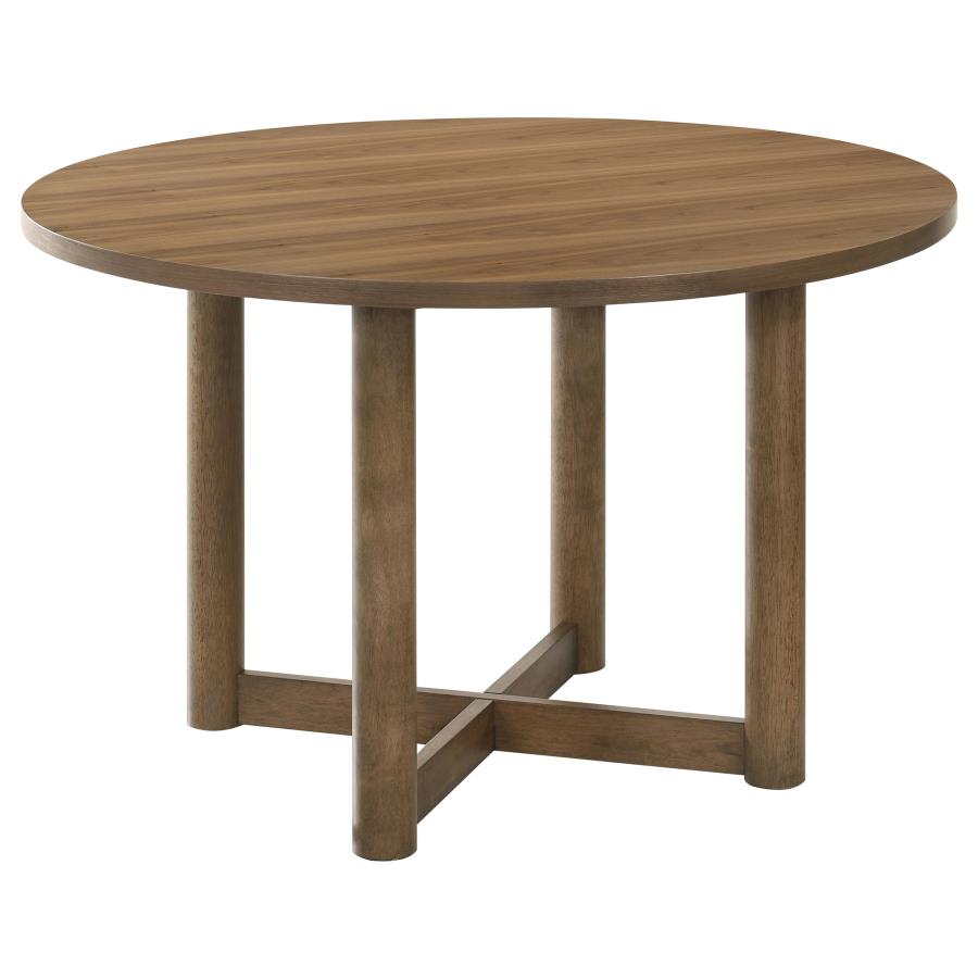 COASTER, CRESTMORE 5 PIECES ROUND DINING SET, 108570-S5