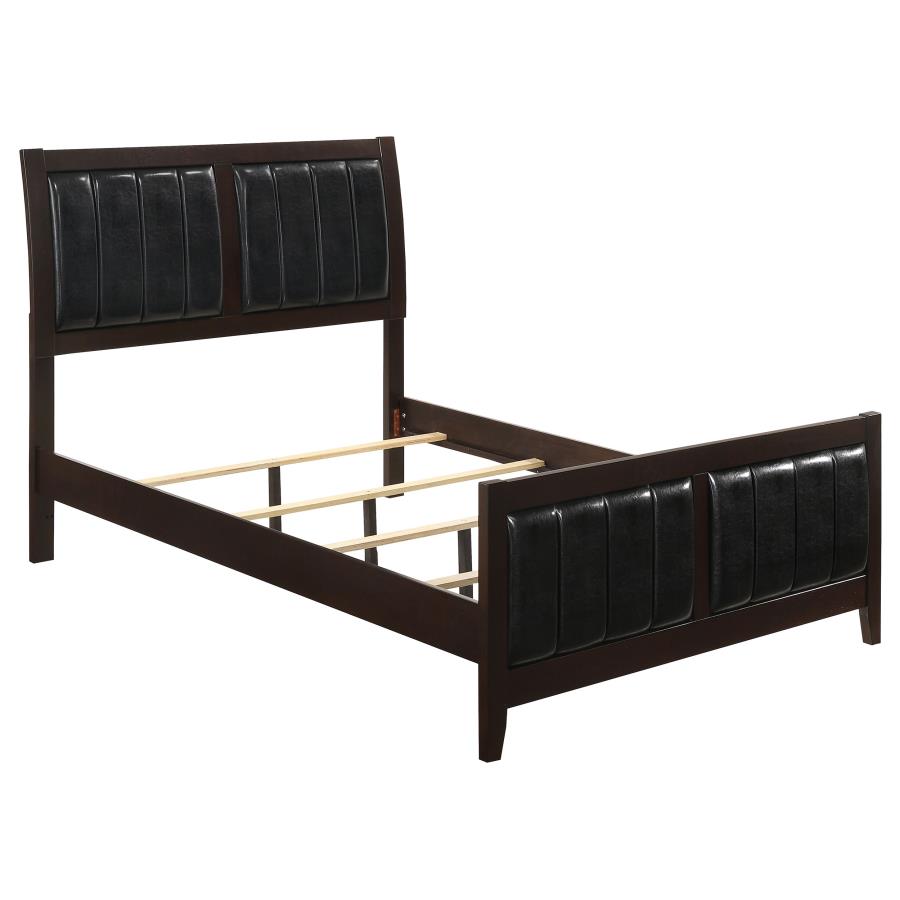 Carlton 4-piece Queen Bedroom Set Cappuccino, 202091Q-S4