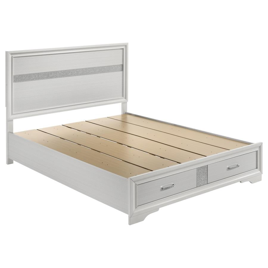CHRISSY, BED FRAME WHITE, CM7552WH