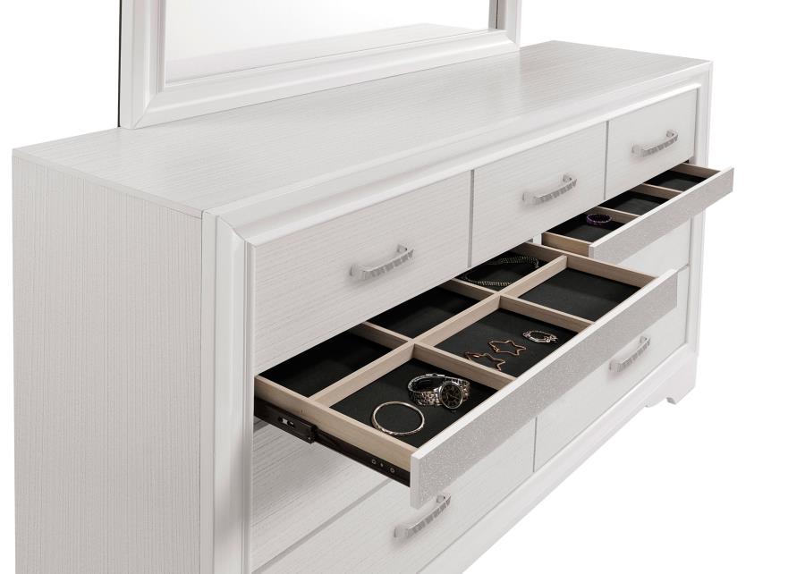 COASTER, DRESSER WHITE, 205113
