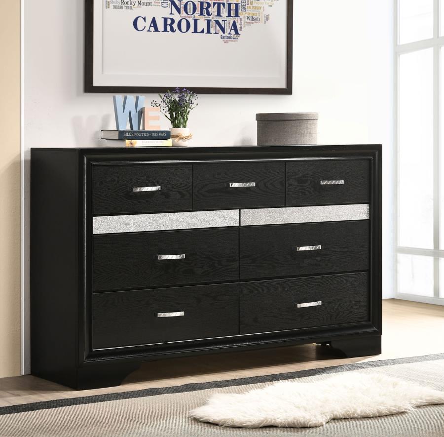 COASTER, DRESSER BLACK, 206363