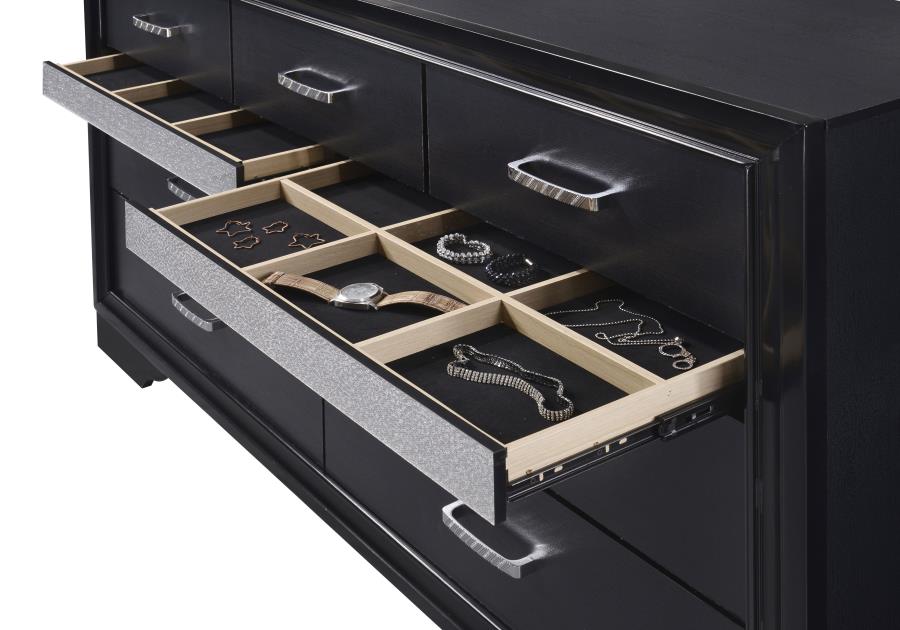 COASTER, DRESSER BLACK, 206363