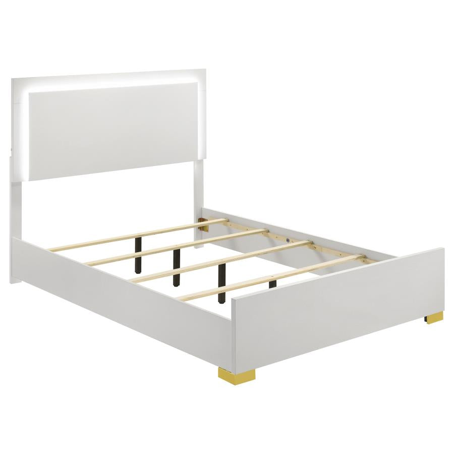 MARCERLINE WHITE FULL BED, 222931F