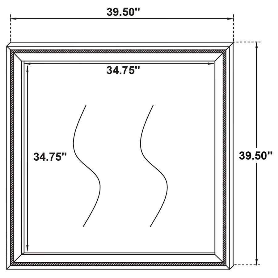 Queen bed frame, dresser, mirror and 1 night stand, 224731Q-S4