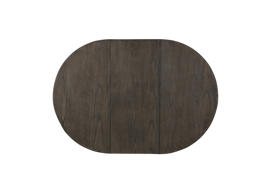 JUNIPERO, ROUND-OVAL COUNTER  HEIGHT 5 PIECES WITH STORAGE BASE, 2423