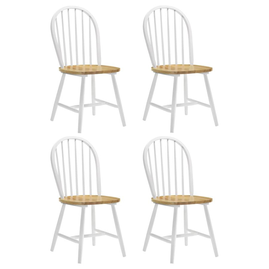 COASTER, 4 SIDE CHAIRS, 4129
