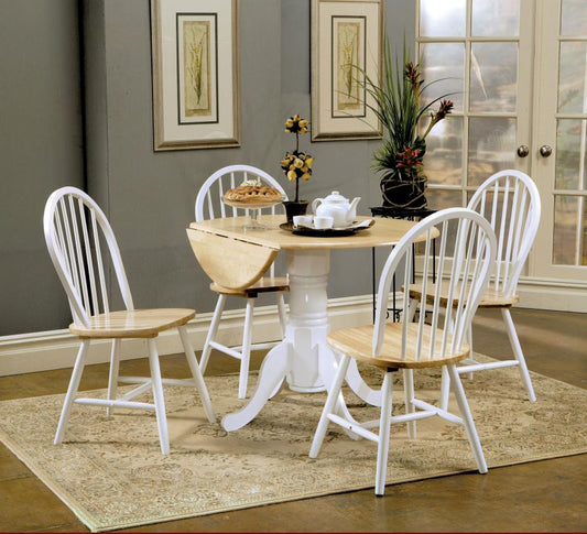 5 PIECES ROUND DININING SET  4141-S5