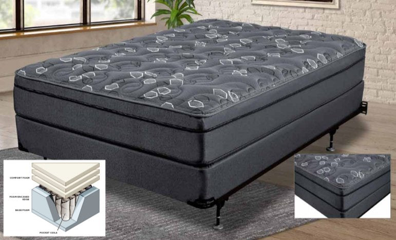 12" QUEEN SIZE SIESTA MATTRESS