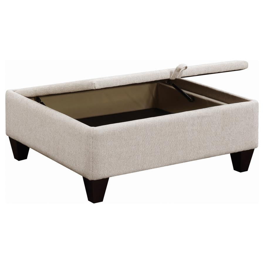 COASTER, MCLOUGHLIN UPHOLSTERED SLOPED ARM SECTIONAL. 501840