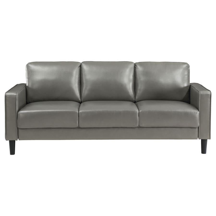 Ruth Upholstered Track Arm Sofa Grey, 508365