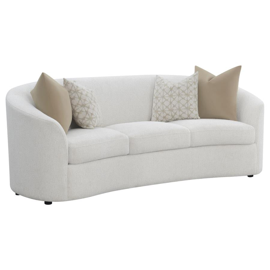 COASTER, RAINN 2 PIECES SOFA SET BOUCLE UPHOLSTERED SLOPED ARM, 509171-S2