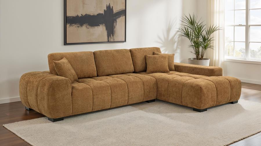 COASTER, OCTAVIA 2 PIECES SECTIONAL L-SHAPE