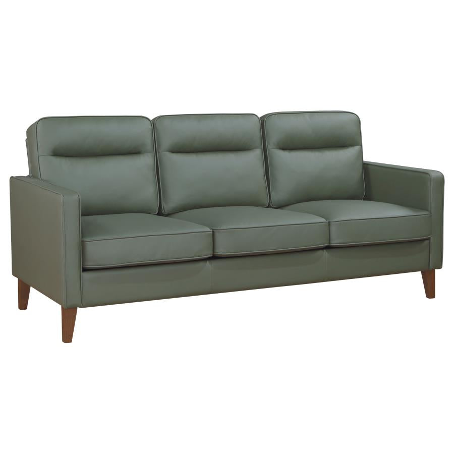 Jonah Upholstered Track Arm Sofa Green, 509654