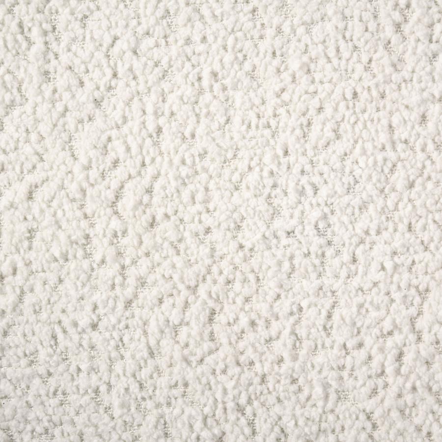 COASTER, DORSET 2 PIECES BOUCLE UPHOLSTERED ROUND TRACK ARM  SOFA SET WHITE,509811-S2