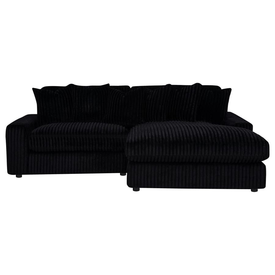 COASTER, BLAINE REVERSIBLE CHAISE SECTIONAL SOFA (4 COLORS), 509900