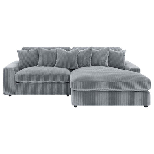 COASTER, BLAINE REVERSIBLE CHAISE SECTIONAL SOFA (2 COLORS), 509900