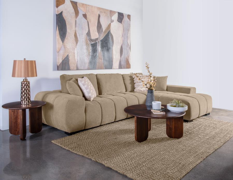 COASTER, OCTAVIA 2 PIECES SECTIONAL L-SHAPE