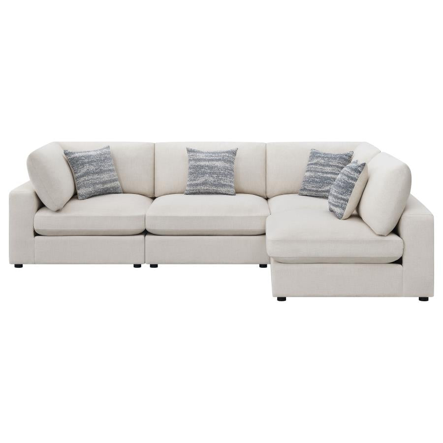 COASTER, SERENE 4 PIECES MODULAR SECTIONAL (2 COLORS) ,551324