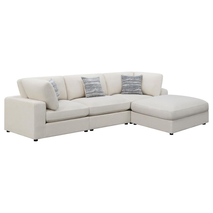 COASTER, SERENE REVERISBLE MODULAR 4 PIECES SECTIONAL (2 COLORS), 551321