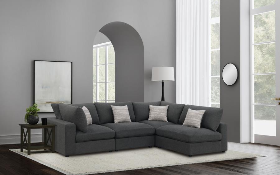 COASTER, SERENE 4 PIECES MODULAR SECTIONAL (2 COLORS) ,551324
